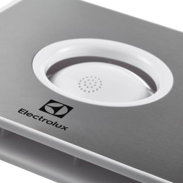 Вентилятор вытяжной серии Rainbow EAFR-100TH steel с таймером и гигростатом Electrolux НС-1127274