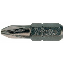 Бита крестовая Industrial PZ 1х25 10шт в пластиковом боксе FELO 02101016