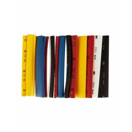 Набор трубок термоусадочных тонкостен. ТТУ 2/1; 4/2; 6/3; 8/4 (Ж; С; К; Ч; Б) 20х8см разноцвет. IEK