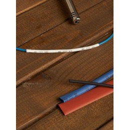 Набор трубок термоусадочных тонкостен. ТТУ 2/1; 4/2; 6/3; 8/4 (Ж; С; К; Ч; Б) 20х8см разноцвет. IEK