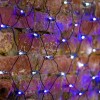 Гирлянда светодиодная "Сеть" 2.5х2.5м 432LED бел./син. 26Вт 220-240В IP65 провод ПВХ черн. Neon-Nigh