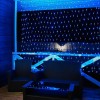 Гирлянда светодиодная "Сеть" 2.5х2.5м 432LED бел./син. 26Вт 220-240В IP65 провод ПВХ черн. Neon-Nigh