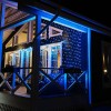 Гирлянда светодиодная "Сеть" 2.5х2.5м 432LED бел./син. 26Вт 220-240В IP65 провод ПВХ черн. Neon-Nigh