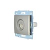 Розетка компьютерная 1-м СП ASTI IP20 RJ45 механизм Cat 5e платина. LEZARD 7081-3588-139