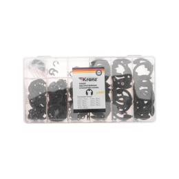 Набор быстросъемных стопорных колец 1.5-22мм (300шт/уп) Kranz KR-01-3101-13