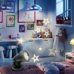 Проектор светодиодный "Звезды" 6LED тепл. бел. 5Вт 220В IP44 Neon-Night 601-268