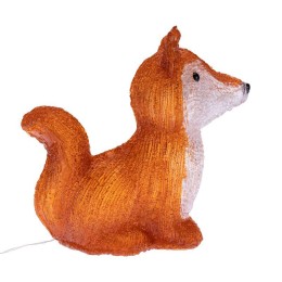 Фигура светодиодная акриловая "Лисенок" 28х15х26см 30LED 1Вт IP20 элементы питания 2хAA (не в компл.