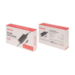 Источник питания 110-220В AC/12В DC 9А 100Вт с DC разъемом подключения 5.5х2.1 без влагозащ. IP23 Re