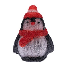 Фигура светодиодная акриловая "Пингвиненок" 19х14.5х25см 20LED 1Вт IP20 элементы питания 2хAA (не в