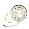 Светильник точечный GX53/FT Gold 10 Prom накладной зол. Uniel UL-00004147