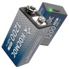 Аккумулятор крона Li-ion 9В 1200мАч (уп.2шт) КОСМОС KOCLi9V1200mAh2B