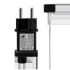 Фигура светодиодная акриловая "Снеговик в синих варежках" 31х25х59см 96LED бел. 6Вт IP65 понижающ. т