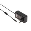 Источник питания 220В AC/24В DC 1А 24Вт с DC разъемом подключения 5.5х2.1 без влагозащ. IP23 Rexant