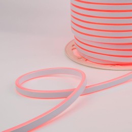 Шнур светодиодный гибкий неон LED SMD 8х16мм 120LED/м двустор. красн. (уп.100м) Neon-Night 131-092