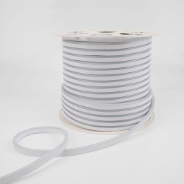 Шнур светодиодный гибкий неон LED SMD 8х16мм 120LED/м двустор. син. (уп.100м) Neon-Night 131-093