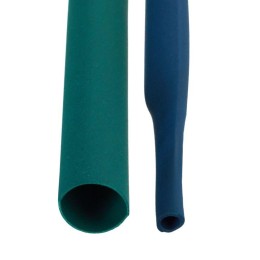 Набор трубок термоусадочных тонкостен. ТТУ 2/1; 4/2; 6/3; 8/4 (З; С; К; Ч) 20х8см разноцвет. IEK UDR