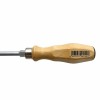 Отвертка с деревянной рукояткой ударная SL 7.0Х1.2 FELO 33506590