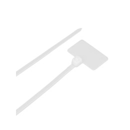 Хомут кабельный ХП1 3х150 нейл. бел. с таб. 25х15 (уп.100шт) IEK UHH61-3-150-100