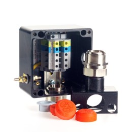 Коробка клеммная взрывозащ. на осн. модульн. упр. устройства MT с метал.опорой для подключ. 1-3 плос