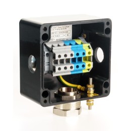 Коробка клеммная проходная взрывозащ. на осн. модульн. управл. устр. MT с метал. опорой для подключ.