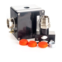 Коробка клеммная проходная взрывозащ. на осн. модульн. управл. устр. MT с метал. опорой для подключ.