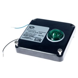 Коробка клеммная взрывозащ. с индикацией питания КВП на пластик. опоре для подключ. или концев. заде