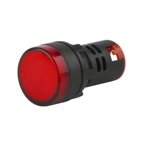 Лампа AD22DS(LED) матрица 22мм красн. 12В AC/DC BLS10-ADDS-012-K04E ЭРА Б0045603