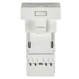 Розетка компьютерная 1-м 1мод. RJ45 кат.5E UTP механизм PRIMER IEK CKK-40D-RI1-K01