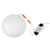 Светильник светодиодный LTL-5039-01 10Вт 6500К встраив. с БП бел. Ultraflash 14417