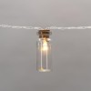 Гирлянда светодиодная "Баночки" 1.5м 10LED тепл. бел. 0.1Вт IP20 провод ПВХ прозр. элементы питания