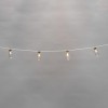 Гирлянда светодиодная "Баночки" 1.5м 10LED тепл. бел. 0.1Вт IP20 провод ПВХ прозр. элементы питания