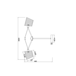 Люстра Gino 40Вт E14х5 IP20 Freya FR5108PL-05CH