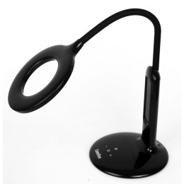 Светильник настольный KD-823 C02 LED 8Вт 230В 500лм сенс. термометр рег.ярк и цвет.темп. черн.Cameli