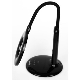 Светильник настольный KD-823 C02 LED 8Вт 230В 500лм сенс. термометр рег.ярк и цвет.темп. черн.Cameli