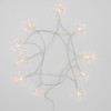 Гирлянда светодиодная "Звездочки" 1.5м 10LED тепл. бел. 0.1Вт IP20 провод ПВХ прозр. элементы питани
