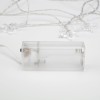 Гирлянда светодиодная "Звездочки" 1.5м 10LED тепл. бел. 0.1Вт IP20 провод ПВХ прозр. элементы питани