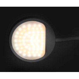 Светильник настольный KD-828 C01 LED 6.5Вт 230В 360лм сенс.рег.ярк .CCT RGB-ночник "Звездн. небо" бе