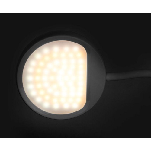 Светильник настольный KD-828 C01 LED 6.5Вт 230В 360лм сенс.рег.ярк .CCT RGB-ночник "Звездн. небо" бе