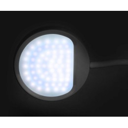 Светильник настольный KD-828 C01 LED 6.5Вт 230В 360лм сенс.рег.ярк .CCT RGB-ночник "Звездн. небо" бе