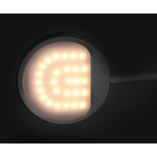 Светильник настольный KD-828 C01 LED 6.5Вт 230В 360лм сенс.рег.ярк .CCT RGB-ночник "Звездн. небо" бе