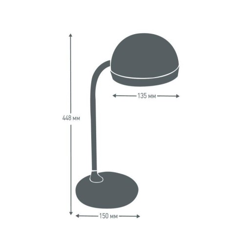 Светильник настольный KD-828 C02 LED 6.5Вт 230В 360лм сенс.рег.ярк. CCT RGB-ночник "Звездн. небо" че