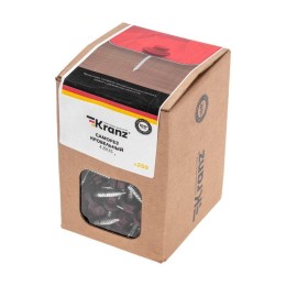 Саморез кровельный 4.8х35мм окрашенный RAL 3005 короб (уп.250шт) Kranz 1203-4835-3