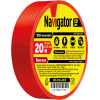 Изолента ПВХ 15мм (рул.20м) красн. NIT-B15-20/R Navigator 71104