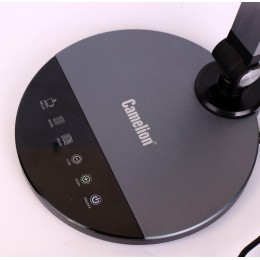 Светильник настольный KD-865 C48 LED 10Вт 230В 600лм сенс.рег.ярк и цвет.темп. черн.металлик Camelio