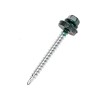 Саморез кровельный 4.8х50мм окрашенный RAL 6005 короб (уп.150шт) Kranz 1204-4850-3