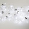 Гирлянда светодиодная "Ретро-лампы" 3м 100LED тепл. бел. 1.5Вт IP20 элементы питания 3хAA (не в комп