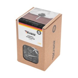 Саморез кровельный 4.8х50мм окрашенный RAL 7024 короб (уп.150шт) Kranz 1205-4850-3