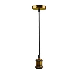 Патрон RETRO с проводом PLC 01 E27 230В 1м ANTIQUE BRONZE бронза Pro JazzWay 5012127