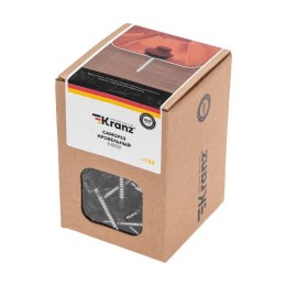 Саморез кровельный 4.8х50мм окрашенный RAL 8017 короб (уп.150шт) Kranz 1202-4850-3