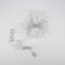 Гирлянда светодиодная "Шишки" 5м 30LED тепл. бел. 1.8Вт IP20 с контроллером 8 режимов провод ПВХ про